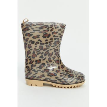 Cizme de ploaie cu animal print