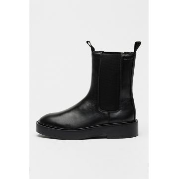 Ghete Chelsea de piele