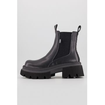 Ghete Chelsea de piele ecologica Mave