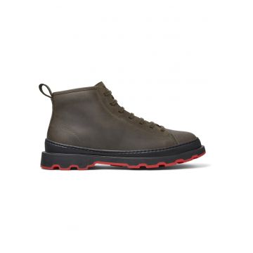 Ghete de piele cu fermoar Brutus+