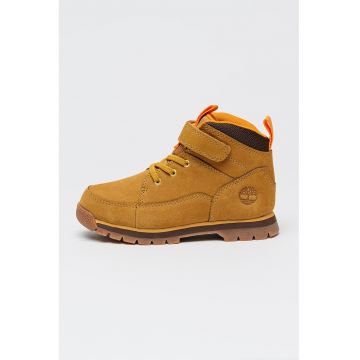 Ghete de piele intoarsa cu velcro Euro Rock