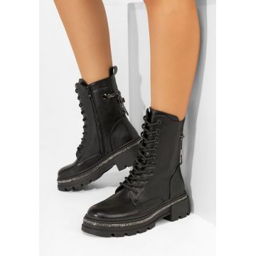 Bocanci damă Magnolia negri