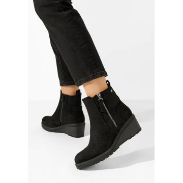 Botine cu platforma Odores V2 negre