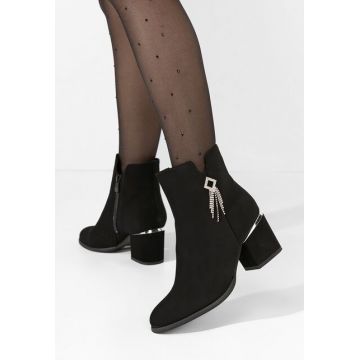 Botine dama elegante Centi negre