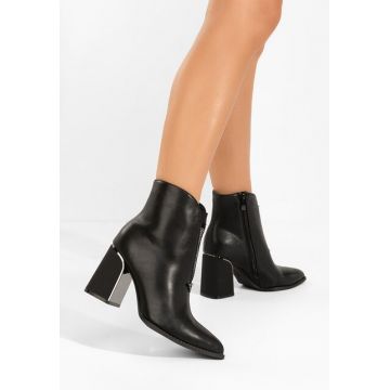 Botine dama elegante Misena negre