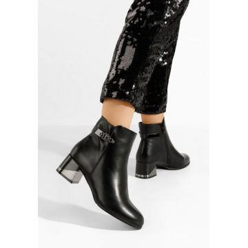 Botine dama elegante Zenira negre