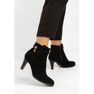 Botine elegante Aliseia negre