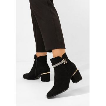 Botine elegante Chameli negre