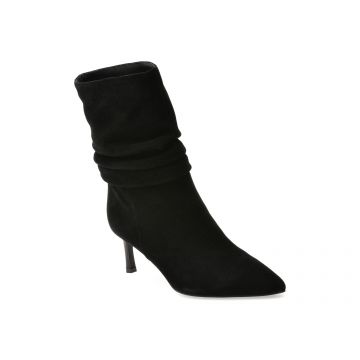 Botine elegante FLAVIA PASSINI negre, 83315, din piele intoarsa