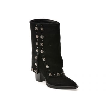 Ciocate elegante ALDO negre, 5R63B, din piele intoarsa