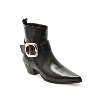 Ciocate elegante EPICA PREMIUM negre, B084, din piele naturala