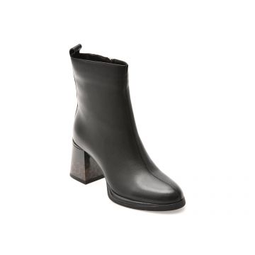 Ghete ALDO negre, 2747, din piele naturala