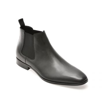 Ghete elegante ALDO negre, SOSA 001, din piele naturala