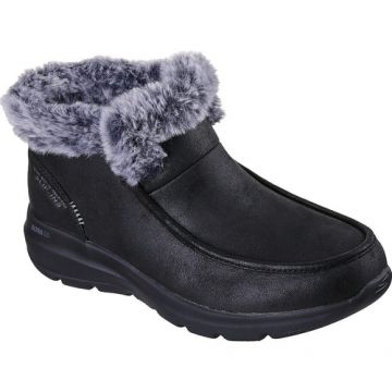 Ghete femei Skechers Glacial Ultra - Cozy Getaway 144221-BBK