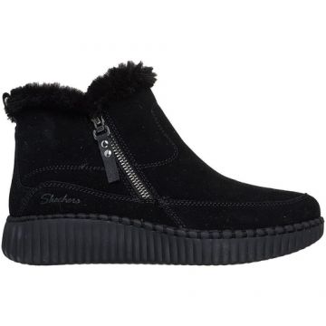 Ghete femei Skechers Wilshire Blvd - Fresh Zip 168108-BBK