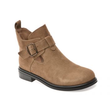 Ghete FLAVIA PASSINI gri, 56262, din piele intoarsa