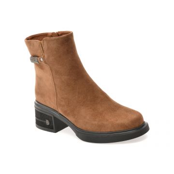 Ghete FLAVIA PASSINI maro, 67506, din piele intoarsa