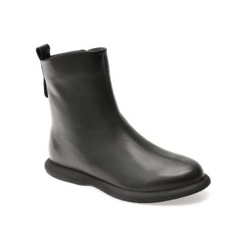 Ghete FLAVIA PASSINI negre, 55826, din piele naturala