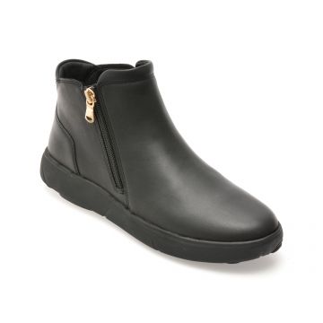 Ghete GEOX negre, D563TA, din piele naturala