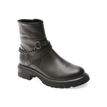 Ghete GRYXX negre, 1504146, din piele naturala