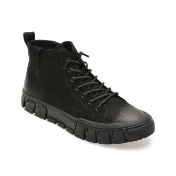 Ghete GRYXX negre, 3108, din nabuc