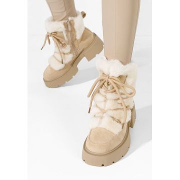 Ghete imblanite dama Aslyn bej