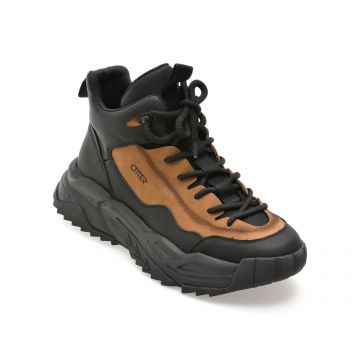 Ghete OTTER maro, 120, din piele naturala