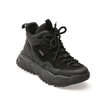 Ghete OTTER negre, 120, din piele naturala