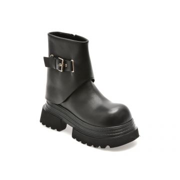 Bocanci ALDO negri, 502, din piele naturala