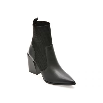 Botine elegante ALDO negre, GANINA 001, din piele naturala