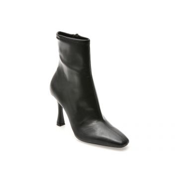 Botine elegante ALDO negre, RANABELILA 001, din piele ecologica