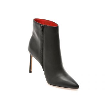 Botine elegante ALDO negre, YIADER 007, din piele naturala