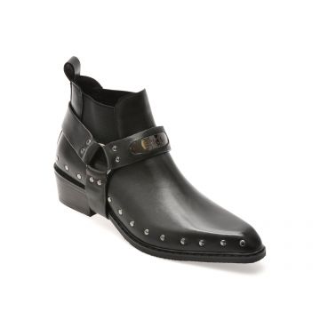 Ciocate EPICA negre, 301, din piele naturala