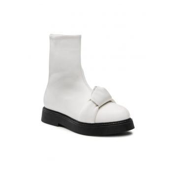 Ghete dama -  5904862246451 - Alb - Piele ecologica -