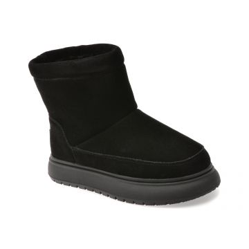 Ghete EPICA negre, 1156, din piele intoarsa