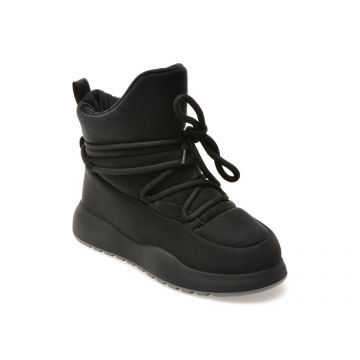 Ghete EPICA negre, 2025, din material textil