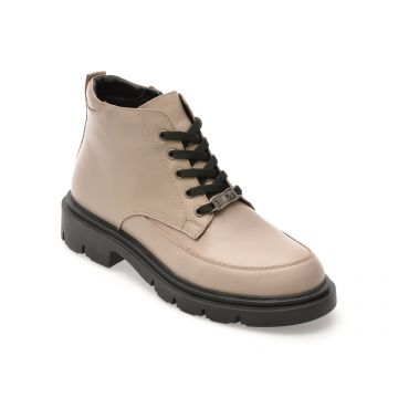 Ghete FLAVIA PASSINI gri, 1001VZN, din piele naturala