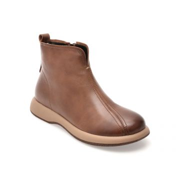 Ghete FLAVIA PASSINI maro, 74361, din piele naturala