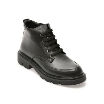 Ghete FLAVIA PASSINI negre, 1001SXX, din piele naturala