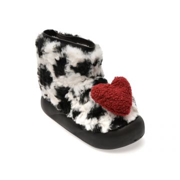 Ghete GRYXX alb-negru, YR2514, din material textil