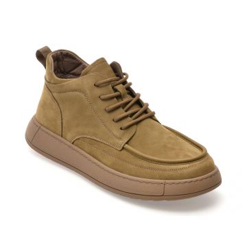 Ghete GRYXX kaki, 1012, din piele naturala