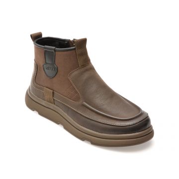 Ghete GRYXX kaki, 58200, din piele naturala