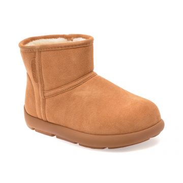 Ghete GRYXX maro, 236233, din piele intoarsa