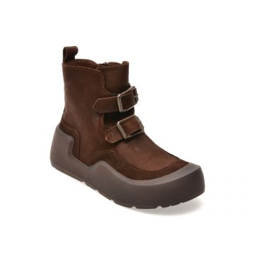 Ghete GRYXX maro, X002, din piele naturala