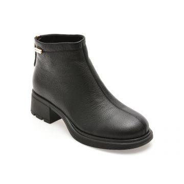 Ghete GRYXX negre, 248025, din piele naturala