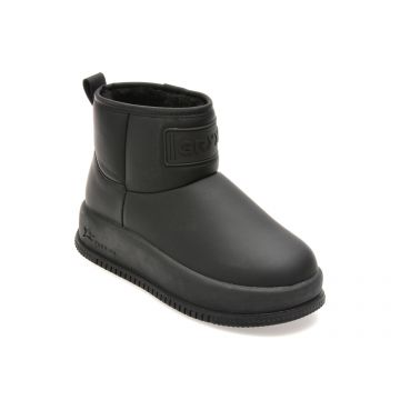 Ghete GRYXX negre, 936, din piele ecologica