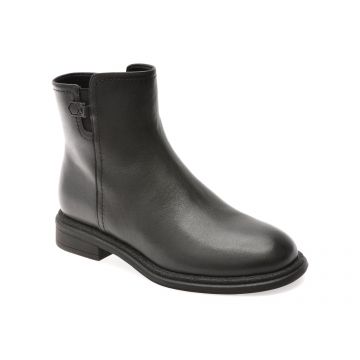 Ghete GRYXX negre, DX01325, din piele naturala