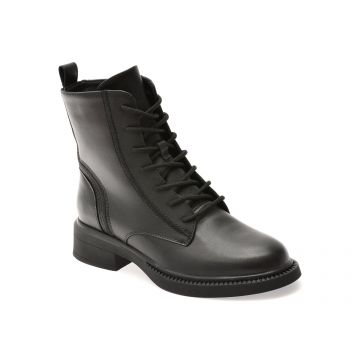 Ghete GRYXX negre, DX01403, din piele naturala