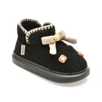 Ghete GRYXX negre, YR2510, din material textil