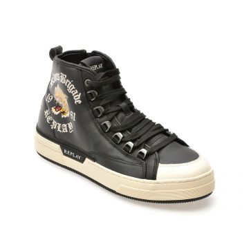 Ghete REPLAY negre, MZ6R09T, din material textil